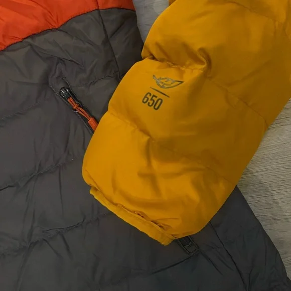 L.L. Bean Colorblock Down Jacket - Picture 3 of 6